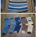 Stripe Cotton Socks